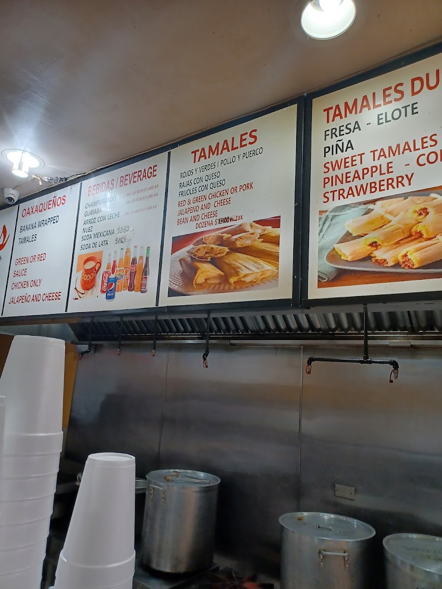 Rosa's Tamales #2 Menu - Image 1